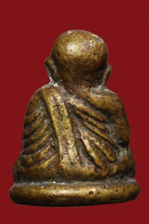 รูปหล่อหลวงพ่อเงิน ปืนแตก พิมพ์ไตรมาส ปี 28