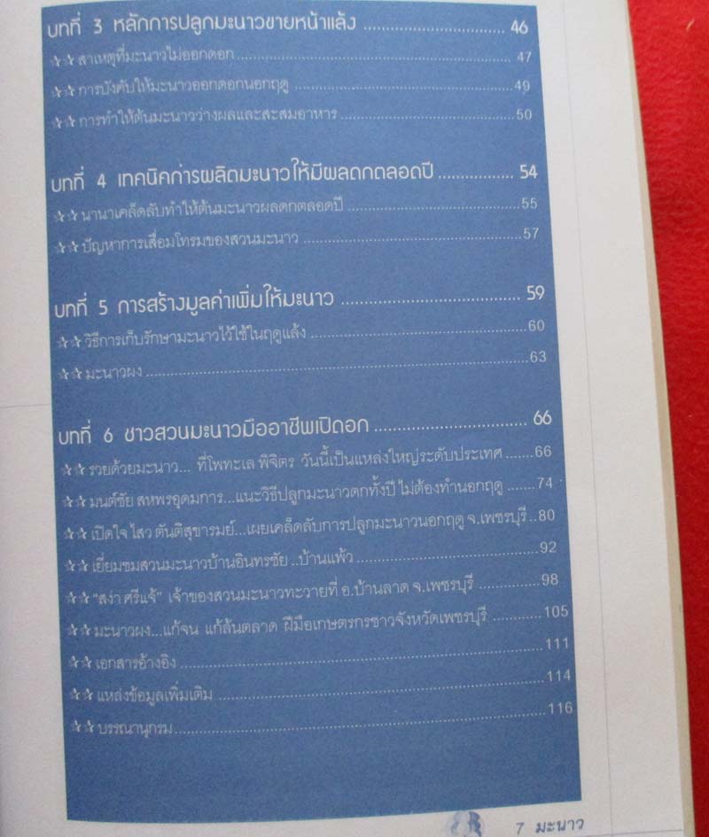  	 หนังสือ คู่มือการปลูกมะนาวนอกฤดู