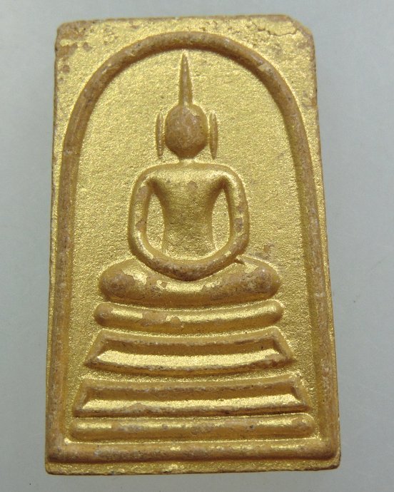 พระสมเด็จวัดบวรนิเวศ รุ่นตักบาตรดอกไม้ โรยเกศา