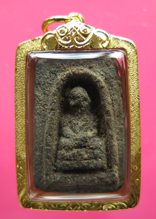 หลวงปู่ทวด วัดบางนอน พิมพ์กรรมการ หลังมีพระพุทธ (นิยมสุด)