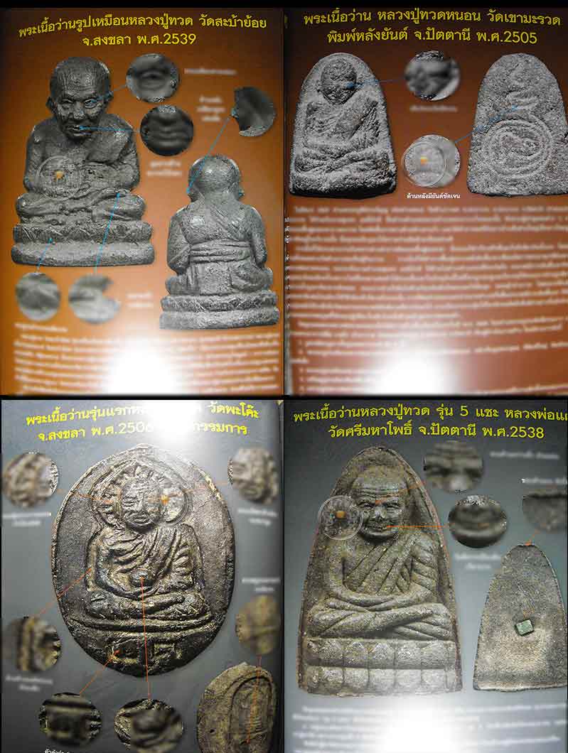 * * * ราคาพิเศษ 100.- เท่านั้น * * * หนังสือ "หลวงปู่ทวด 100 วัด" ชี้ตำหนอย่างละเอียดภายในเล่ม