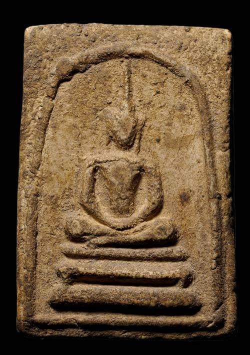 ถูกสุด สะดุดใจ...พระสมเด็จหลวงปู่นาค วัดระฆัง กทม. ปี 2495 พิมพ์เทวดาอกตันใหญ่(ขาโต๊ะ) เนื้อผง