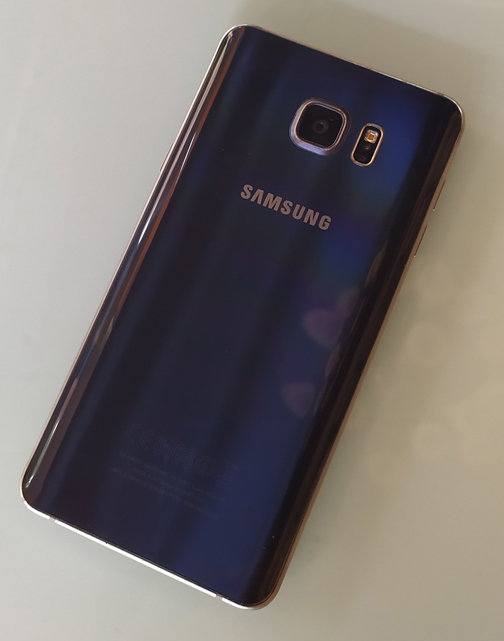 Samsung NOTE5 สีดำอมน้ำเงิน สวยมาก พร้อมกล่องเดิม + แถมเคสและสายชาร์จ
