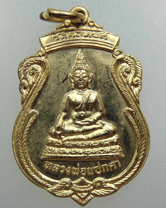 เหรียญหลวงพ่อแซกคำ วัดคฤหบดี หลังยันต์เต่า ปี ๒๑
