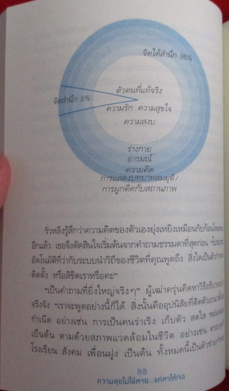 หนังสือ ความสุขไม่ได้หายแค่หาให้เจอ