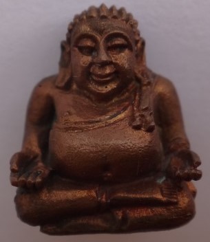 รูปหล่อพระสังกัจจายน์ รุ่น1 วัดหนองบัวทอง สุพรรณบุรี ปี35 เคาะเดียว