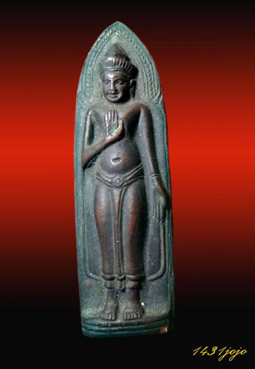 องค์ครูพระร่วงหลังรางปืน วัดพระธาตุดอยสุเทพ 2515 (พระธาคุจม)