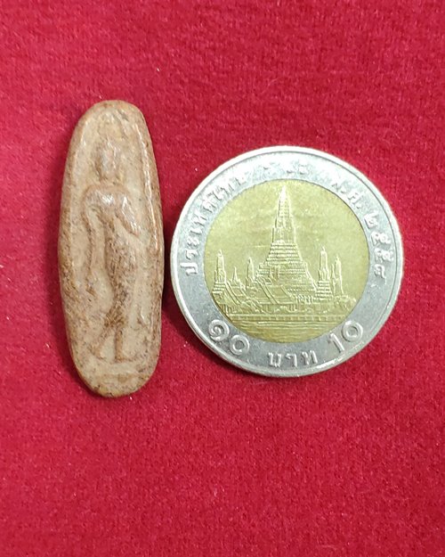 พระลีลาเนื้อดินเผา (ไม่ทราบวัด)