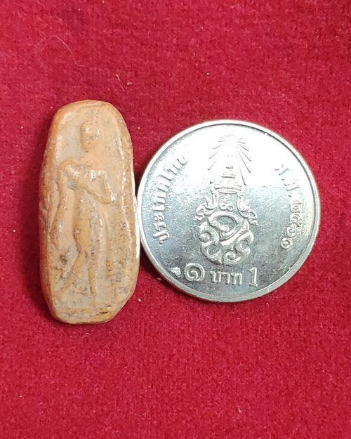 พระลีลาเนื้อดินเผา (ไม่ทราบวัด)
