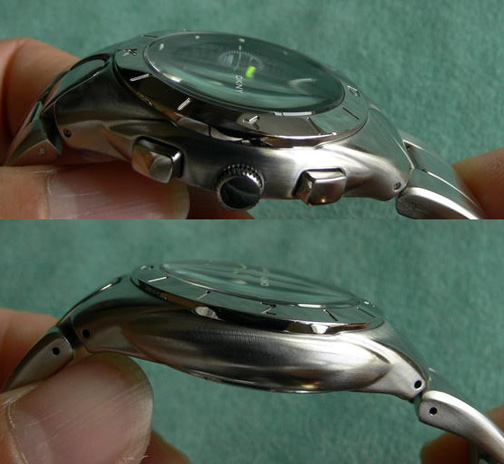 นาฬิกา DKNY  CHRONOGRAPH ของแท้ เข็มสปอร์ตเขียว หน้าปัดดำ