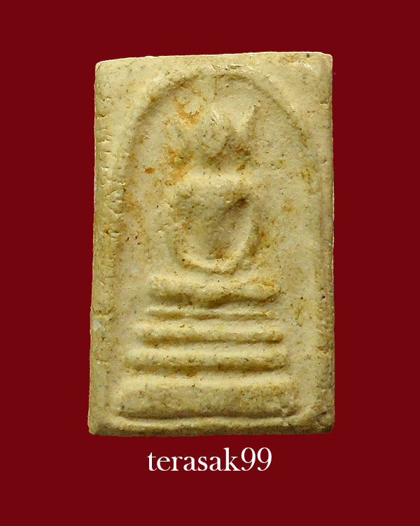 สมเด็จคะแนน หลวงปู่นาค วัดระฆัง พิมพ์หูยายศรี เนื้อผง ปี2495 ราคาเบาๆ(5)