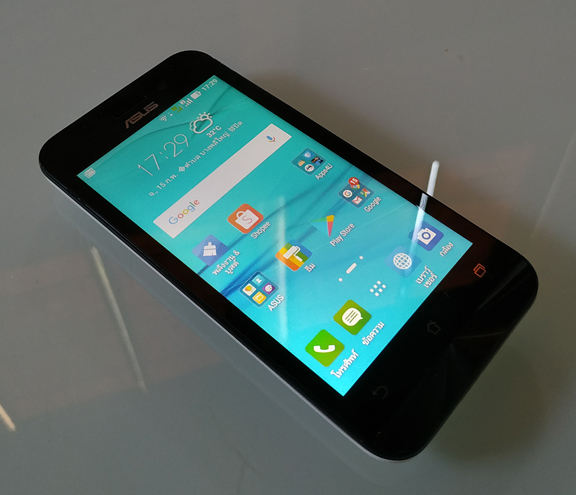 มือถือ ASUS Zenfone GO สีขาว สวยๆครับ