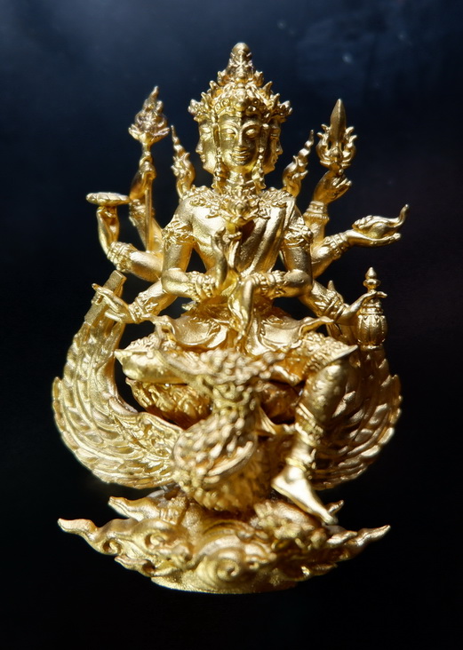 พระพรหมธาดามหาเศรษฐี "รุ่นบุญเศรษฐี" หลวงปู่ยูร ญาณวิโร วัดหนองป่าหมาก จ.สระแก้ว ขนาดห้อยคอ สวยครับ