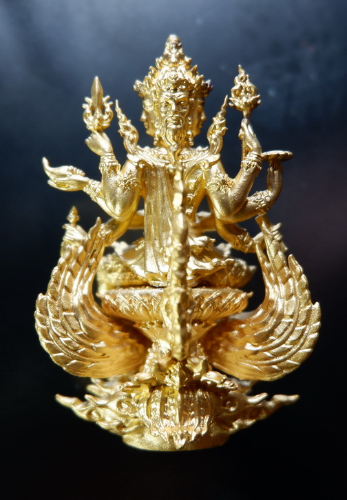 พระพรหมธาดามหาเศรษฐี "รุ่นบุญเศรษฐี" หลวงปู่ยูร ญาณวิโร วัดหนองป่าหมาก จ.สระแก้ว ขนาดห้อยคอ สวยครับ