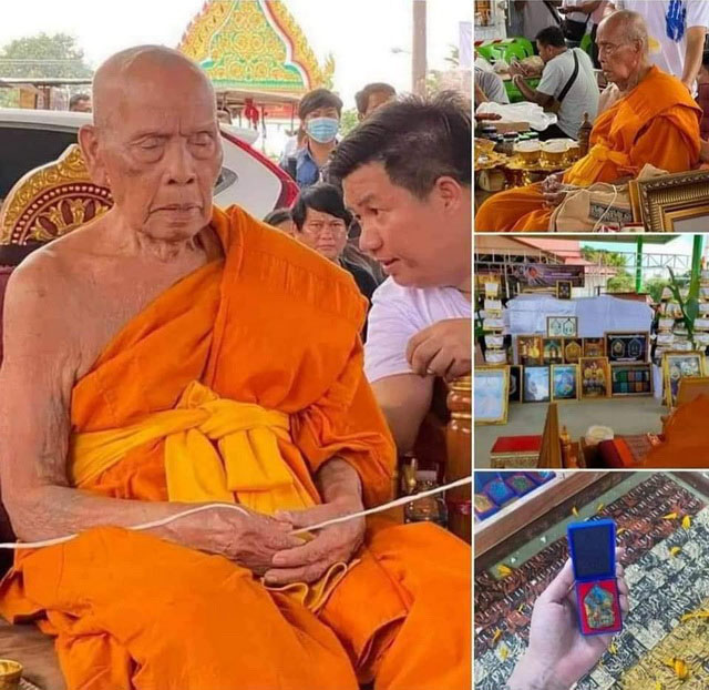 พระขุนแผนแสนล้าน หลวงพ่อพัฒน์ วัดห้วยด้วน จ.นครสวรรค์ ปี63 หมายเลข2596
