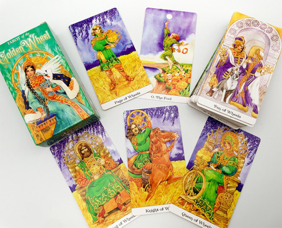ไพ่ยิปซี Golden Wheel Tarot ของนอก ชุดสุดสวยติดอันดับ เอามาแบ่งปันแบบถูกๆไปครับ