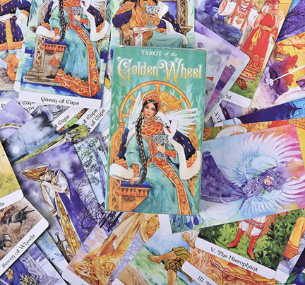 ไพ่ยิปซี Golden Wheel Tarot ของนอก ชุดสุดสวยติดอันดับ เอามาแบ่งปันแบบถูกๆไปครับ