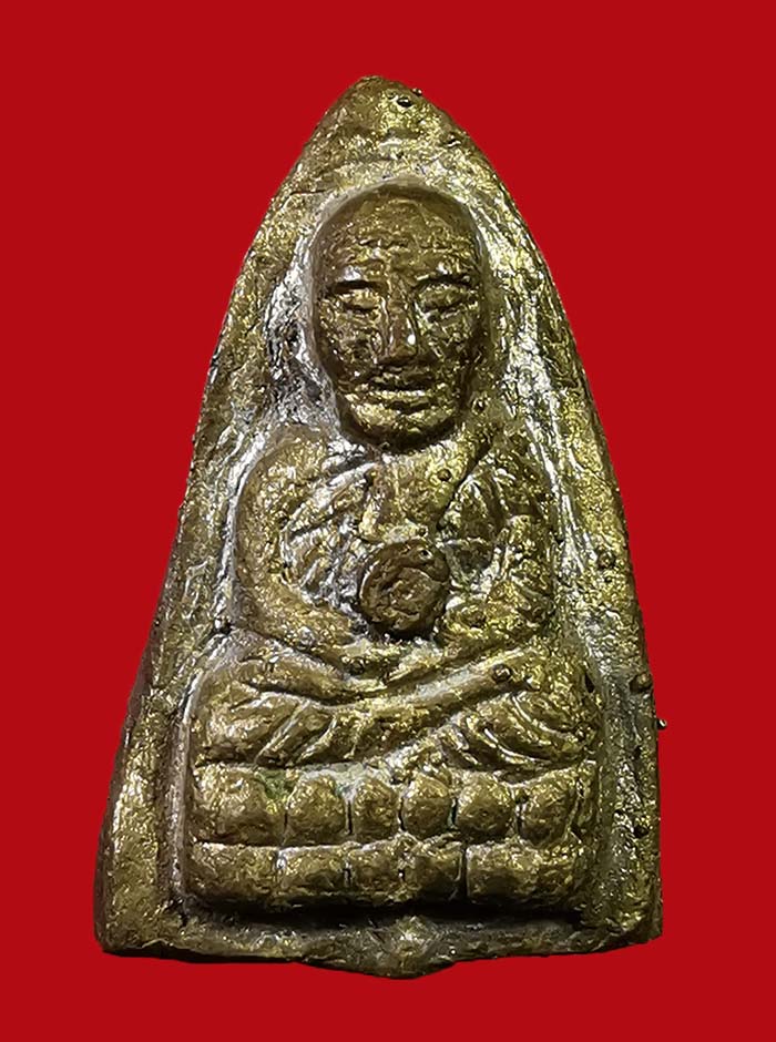 พระหลวงพ่อทวด พิมพ์เตารีด หลวงพ่อด่วน วัดบางนอน จ.ระนอง ปี 38 รุ่นประวัติศาสตร์ องค์ที่ 2