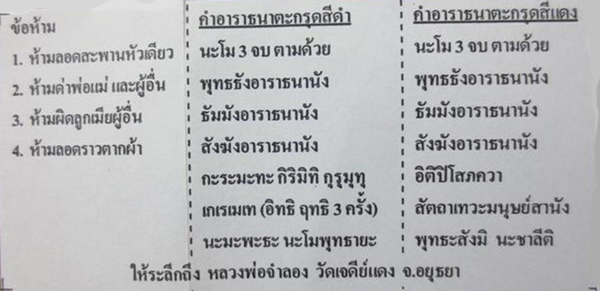 ตะกรุดมหาอำนาจ หลวงพ่อจำลอง วัดเจดีย์แดง ปี2544