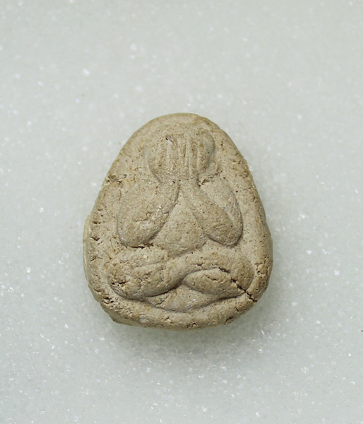 พระปิดตา พระอาจารย์เชื้อ วัดสะพานสูง เนื้อผงพุทธคุณ