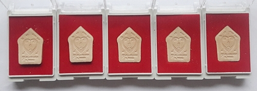 พระขุนแผน นะอกแตก หลวงพ่อสาคร ปลุกเสก พิมพ์เล็ก จำนวน 5 องค์สวย ๆราคาเคาะแรก