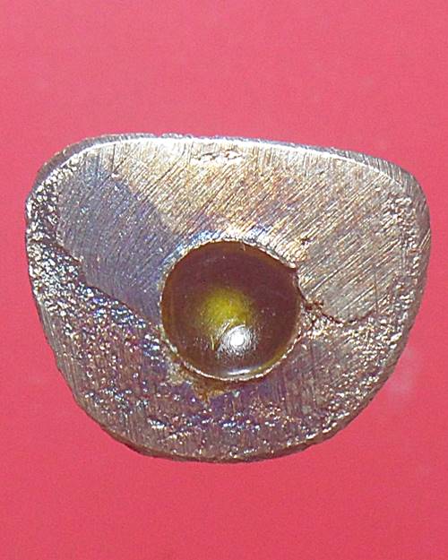 รูปหล่อ 100 ปี อุดผงแป้งเสก หลวงปู่บุดดา ถาวโร วัดกลางชูศรีเจริญสุข สิงห์บุรี องค์ที่2