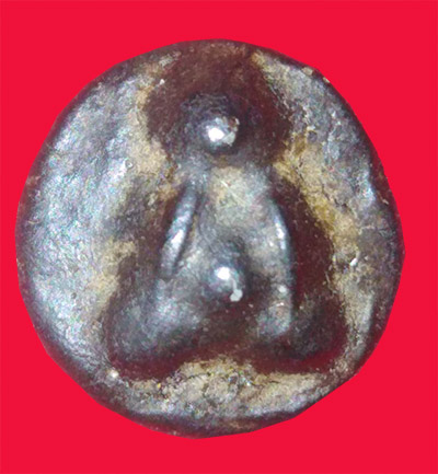 พระปิดตา เนื้อผงใบลานคลุกรัก อุปัชฌาย์เชย แห่งวัดโพธิ์ทองล่าง (อาจารย์หลวงปู่ศุข)