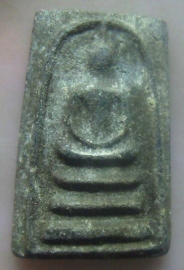 **วัดใจ**สมเด็จหลวงปู่นาค วัดระฆัง เนื้อผงใบลาน พิมพ์ใหญ่ฐาน 3 ชั้น ปี ๒๔๙๕**หลังตรายาง เนื้อจัด สวย