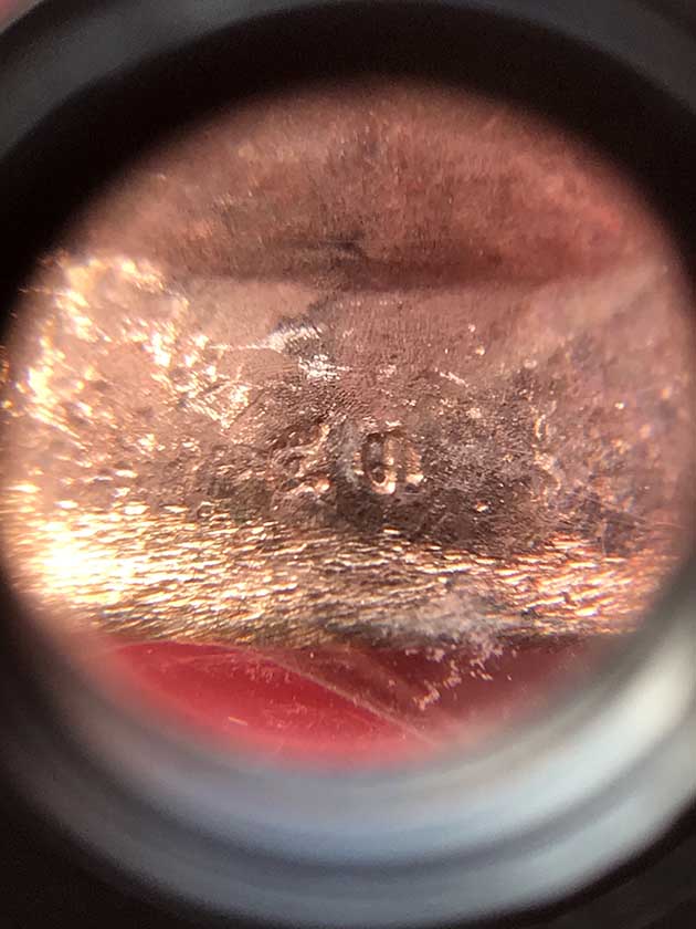 พระกริ่งบันดาลทรัพย์ หลวงพ่อสำเร็จศักดิ์สิทธิ์ วัดหนองสะเดา จ.สระบุรี เนื้อขันลงหิน เลขสองหลักต้นๆ 5