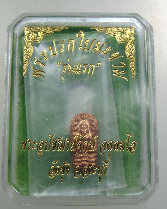 พระปรกใบมะขามรุ่นแรก หลวงพ่อจักษ์ วัดชุ้ง จ สระบุรี