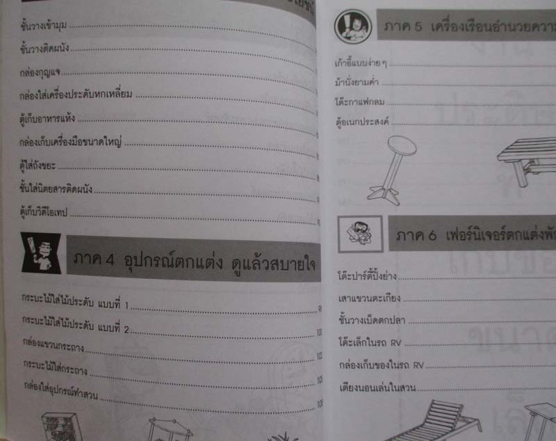 หนังสือสนุกกับงานไม้