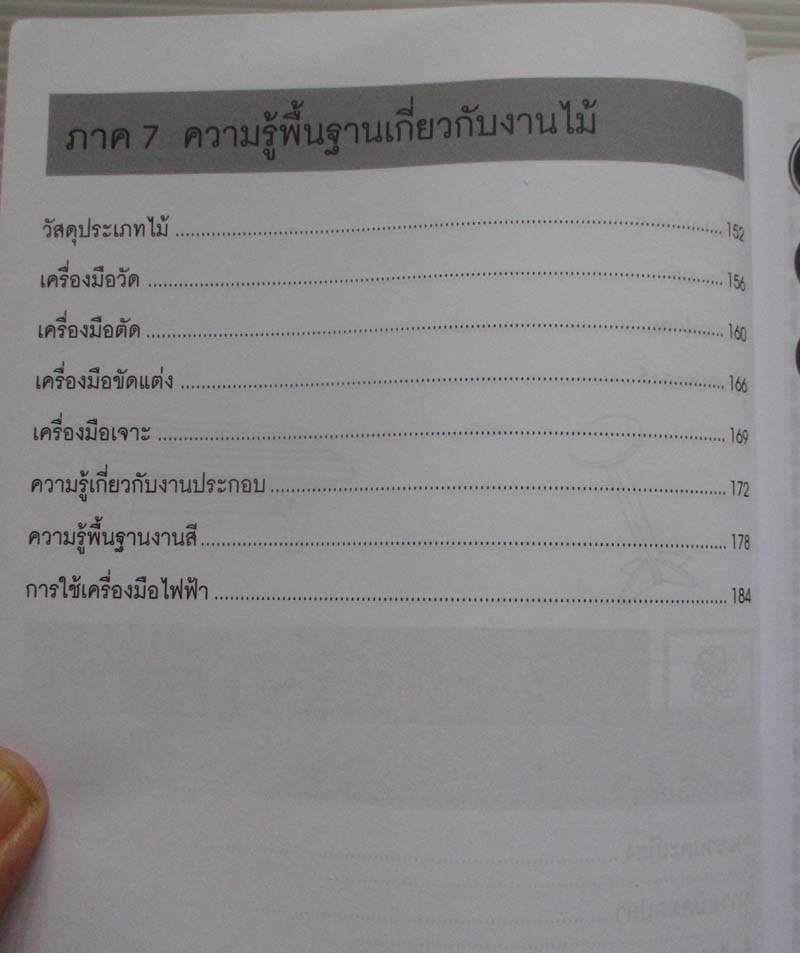 หนังสือสนุกกับงานไม้