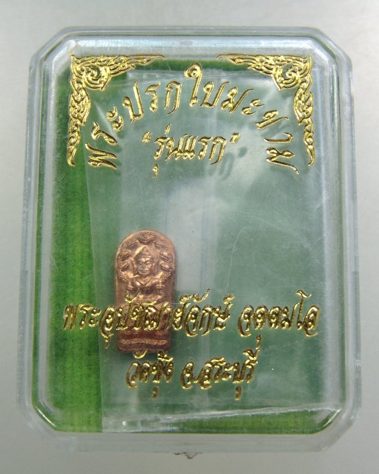 พระปรกใบมะขามรุ่นแรก หลวงพ่อจักษ์ วัดชุ้ง จ สระบุรี
