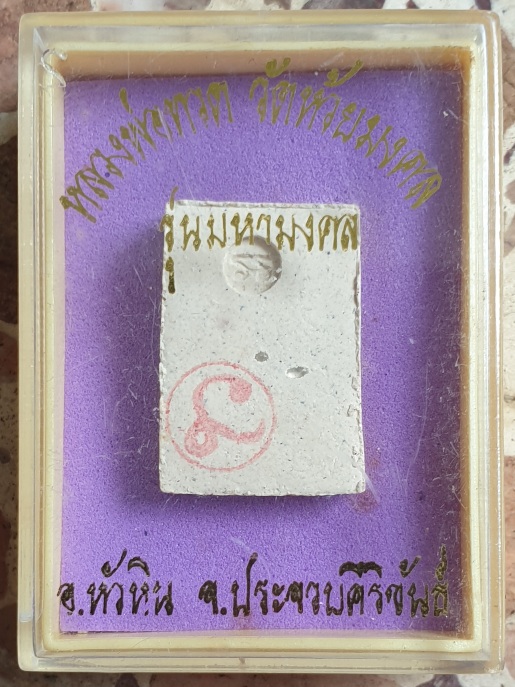 พระหลวงปู่ทวด รุ่นมหามงคล นะแดง โรยพระธาตุ