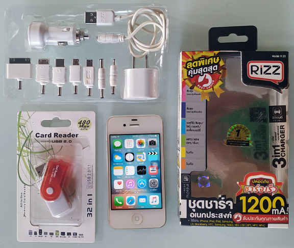 iPhone4s 16GB ศูนย์ไทย โมเดลTH ไม่ติดล็อด รีเซ็ทได้ สภาพนางฟ้า