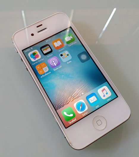 iPhone4s 16GB ศูนย์ไทย โมเดลTH ไม่ติดล็อด รีเซ็ทได้ สภาพนางฟ้า