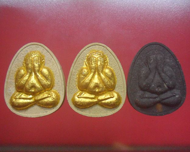 พระปิดตา วัดใหม่ปิ่นเกลียว นครปฐม เสาร์5พิเศษ 3องค์