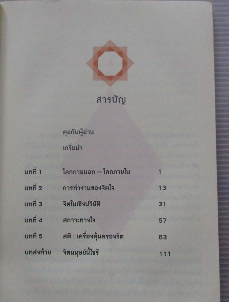  	 หนังสือ จิตมนุษย์นี้ไซร้