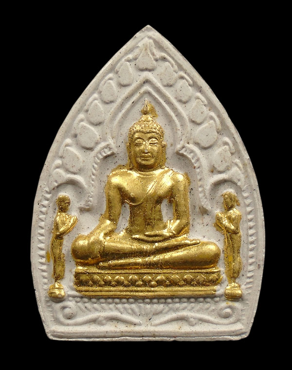 30บาท....พระผง หลวงพ่อโต วัดพนัญเชิง กรุงเก่า...546