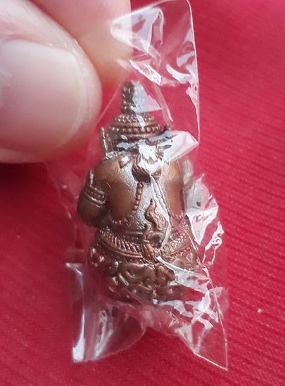 รูปหล่อพระราหู รุ่น "อุดมทรัพย์" หลวงปู่เณรแก้ว วัดอุดมไพรสณฑ์ จ.ร้อยเอ็ด 