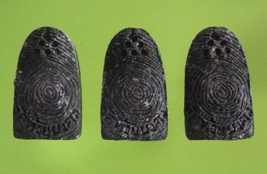 พระของขวัญ หลวงพ่อทวด วัดห้วยมงคล จ.ประจวบคีรีขันธ์ จำนวน 3 องค์ สวยเดิม #1