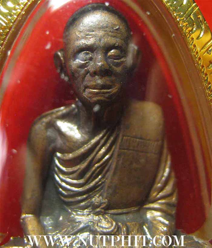 รูปปั๊ม ลพ.คูณ รุ่นแรก แท้เก่าแก่มาตั้งแต่ปี ๓๖ เลี่ยมทอง+บัตรรับรองพระแท้*55