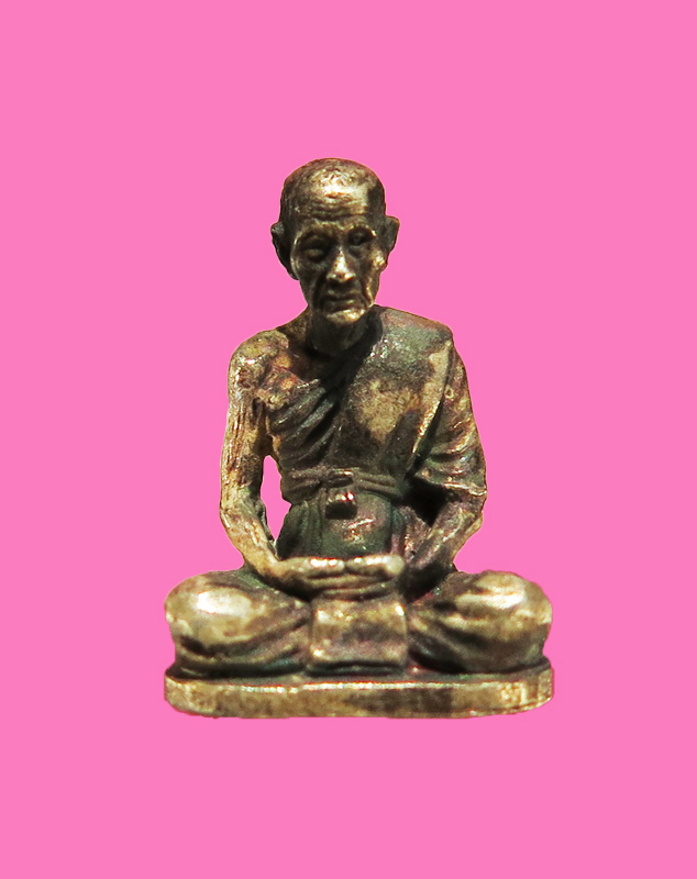 รูปหล่อ พระวิสุทธาธีบดี รุ่น2 เนื้อเงิน วัดไตรมิตร