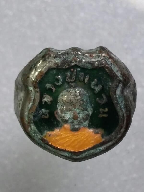 แหวนลงยา หลวงปู่แหวน วัดดอยแม่ปั๋ง เชียงใหม่ 