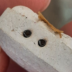 พระปิดตา รุ่น กูให้ลาภ หลวงพ่อคูณ วัดบ้านไร่ ปี 2537 (ฝังตะกรุดเงิน ๒ ดอก จีวร พลอย)