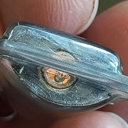 รูปหล่อพระพุทธนิรันตราย สิงมิ่งมงคล จ.เพชรบูรณ์ ปี2527 ( เลี่ยมพร้มใช้ )