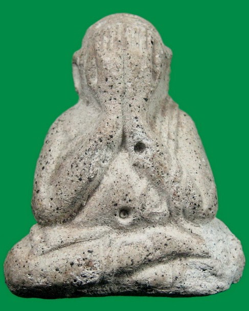 พระปิดตาหลวงพ่อทองสุข วัดสะพานสูง รุ่นศิษย์สายเยาวราชสร้างถวาย  พิมพ์กลาง