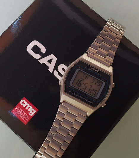นาฬิกาดิจิตอล CASIO สายสแตนเลส ILLUMINATOR ของแท้ พร้อมกล่อง cmg ประหยัดไปเกือบสองพันนะ