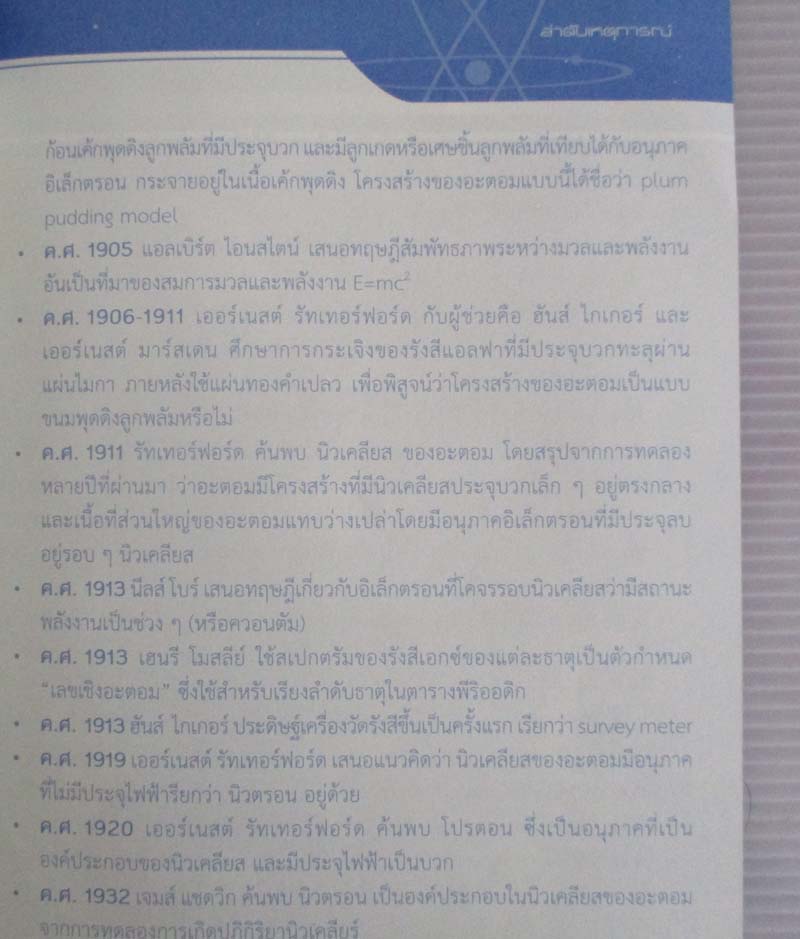 หนังสือ นักวิทยาศาสตร์พลิกประวัติศาสตร์นิวเคลียร์โลก