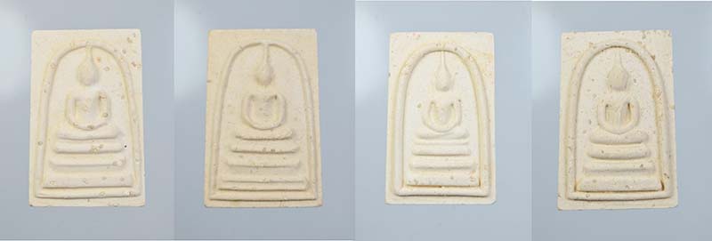 แยกจากชุดกรรมการใหญ่ สมเด็จพิมพ์ใหญ่โรยผงเก่า รุ่น 141 ปีมหามงคล จำนวน 4 องค์